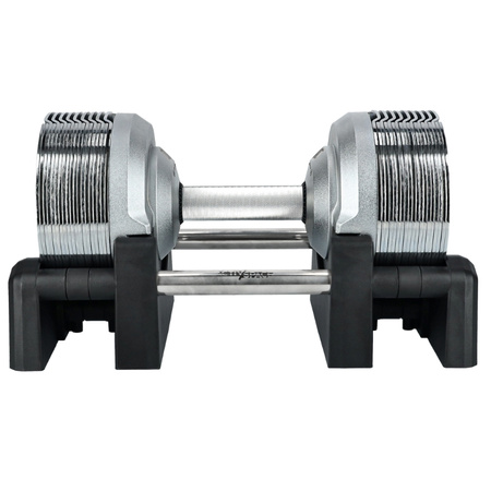 Sztangielka regulowana 32,5kg z regulacją co 1,5kg – 20w1