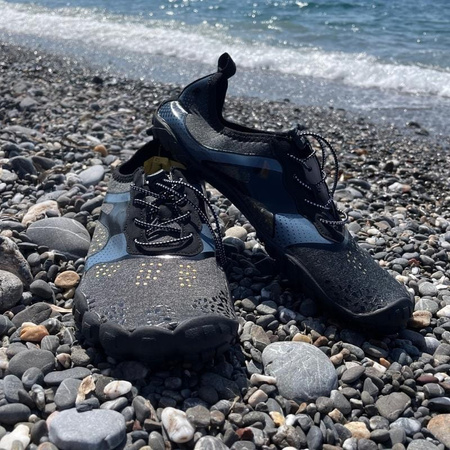 Buty do wody pływania wodne na jeżowce plaże sportowe - dark blue B02