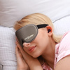 Opaska maska na oczy 3D PREMIUM do spania podróży - grey