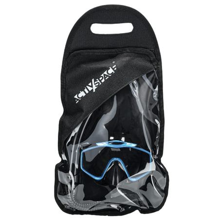 Maska i fajka do nurkowania zestaw do snorkelingu – blue - MF01