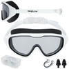 Okulary pływackie na basen gogle do pływania ANTI-FOG - white