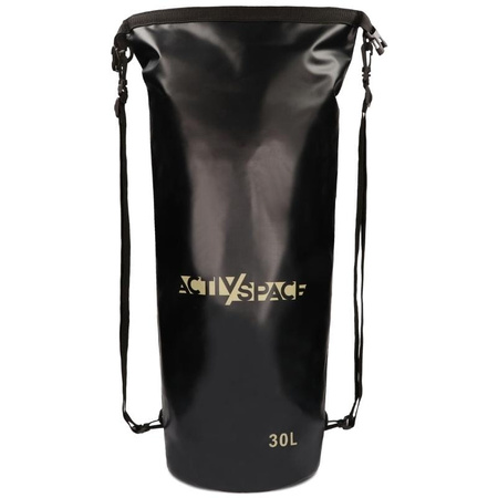 Worek wodoodporny plecak żeglarski wodoszczelny 30l - black