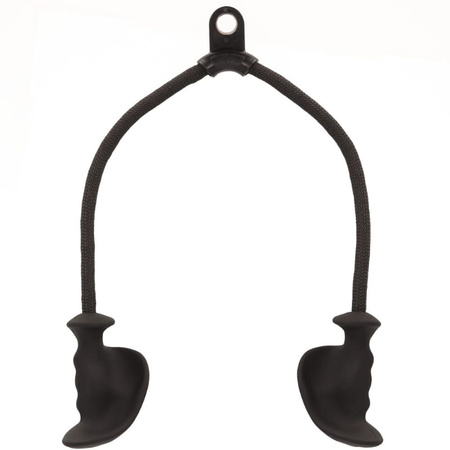 Sznur lina uchwyt do wyciągu atlasu na triceps - PREMIUM