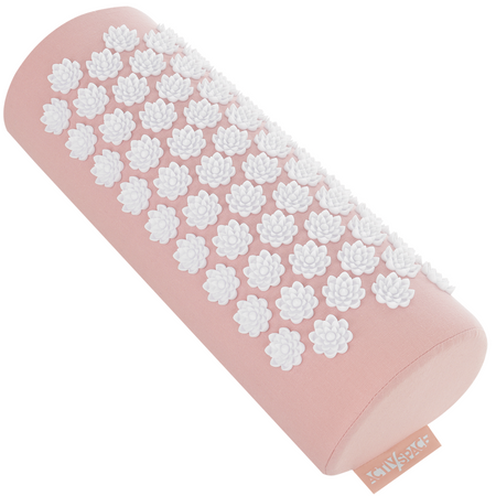 Mata do akupresury z poduszką na ból stres - zestaw różowy