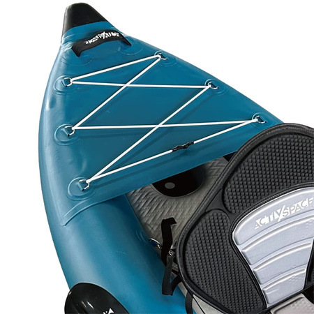 Kajak pompowany turystyczny 385cm - 2 osobowy 200 kg