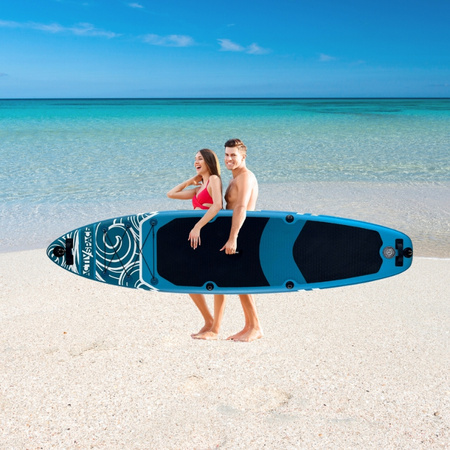 Deska SUP PRO pompowana z wiosłem paddle board 350cm - S04