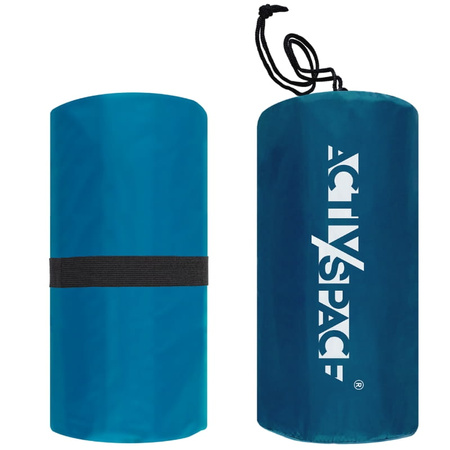 Materac dmuchany turystyczny samopompujący ultralekki 190x70x10cm – Blue