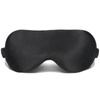 Jedwabna opaska na oczy wygodna do spania - black