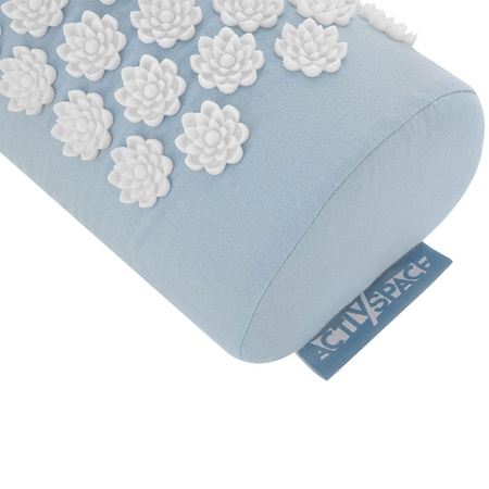 Mata do akupresury z poduszką na ból stres - zestaw niebieski