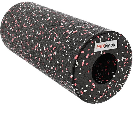 Zestaw do masażu 5w1 Crossfit wałek piłka roller EPP - red