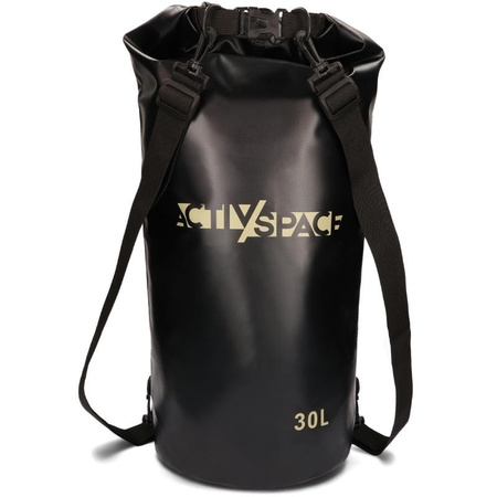 Worek wodoodporny plecak żeglarski wodoszczelny 30l - black