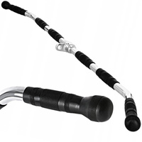 Uchwyt drążek do wyciągu atlasu długi obrotowy