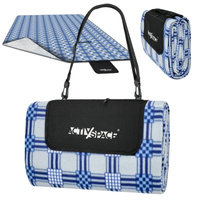 Koc piknikowy plażowy mata z izolacją 200x200cm biwak - K03