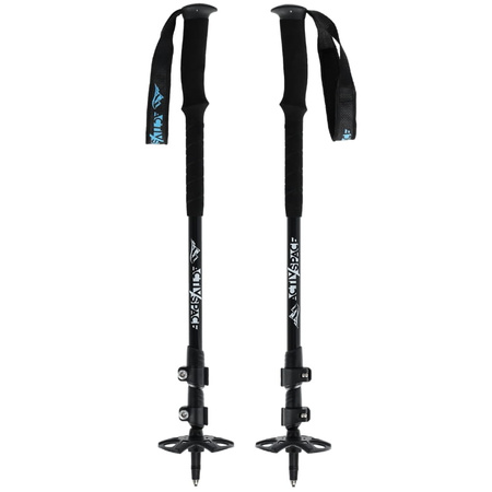 Kijki trekkingowe regulowane blue - K05