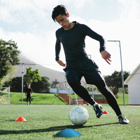 Pachołki Treningowe Elastyczne Talerzyki Grzybki 50szt