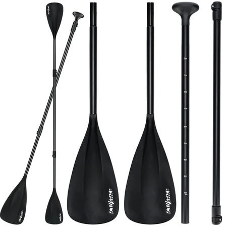Składane wiosło kajakowe do deski SUP 2w1 regulowane