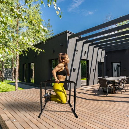 Poręcze treningowe wysokie do DIPÓW ćwiczeń - Premium