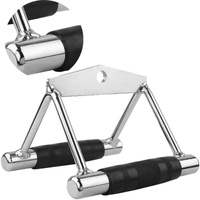 Uchwyt podwójny do wyciągu atlasu trójkątny - stal + guma