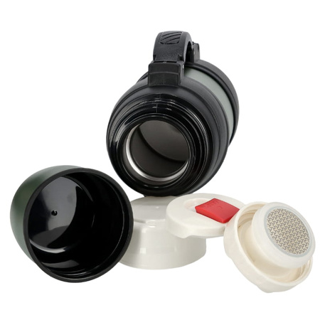 Termos turystyczny próżniowy duży 1300ml - green
