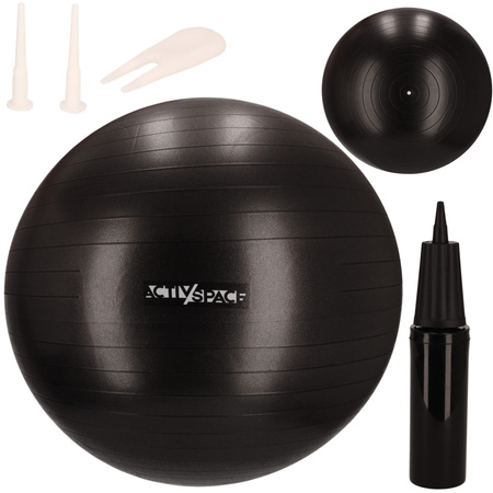 Piłka gimnastyczna do ćwiczeń dmuchana 75CM